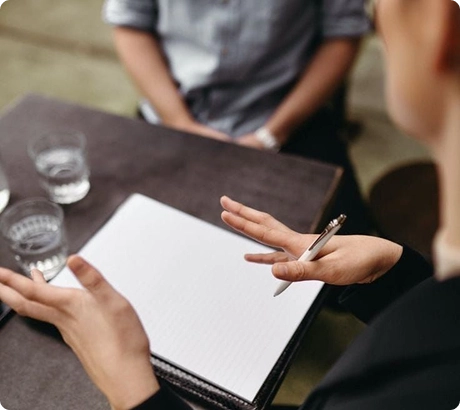 therapist clipboard session
